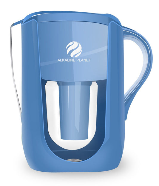 Blue Water Pitcher ⎸ Alkaline Planet